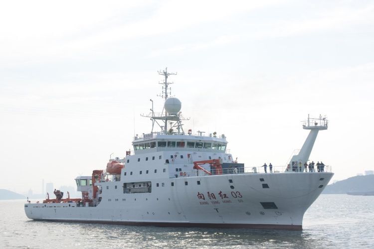 中國科考船訪馬爾地夫 引發太平洋安全關切