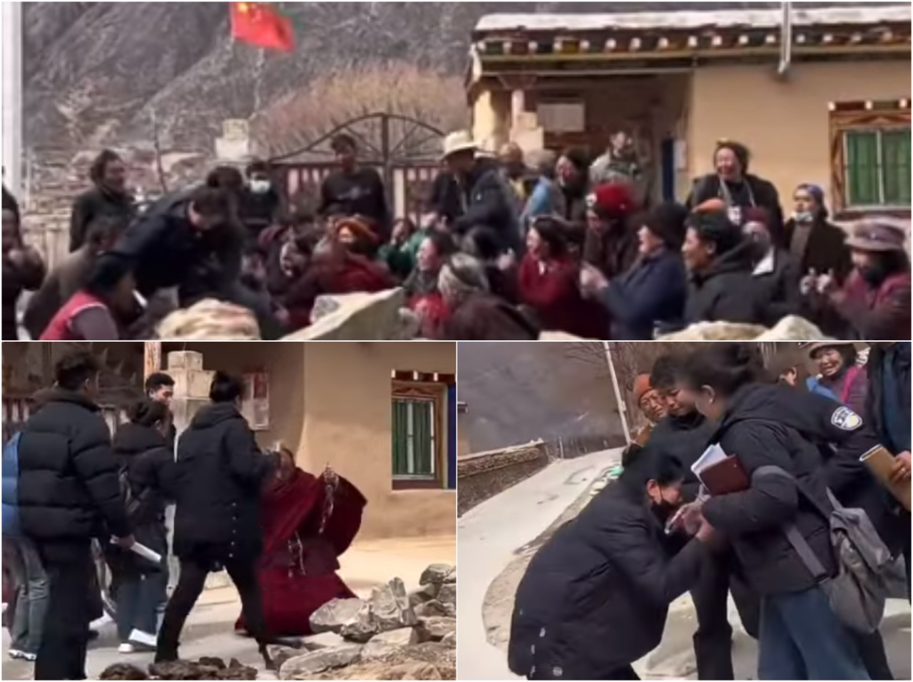 藏人抗議拆寺廟、遷村強蓋水壩 上百人遭地方政府拘捕