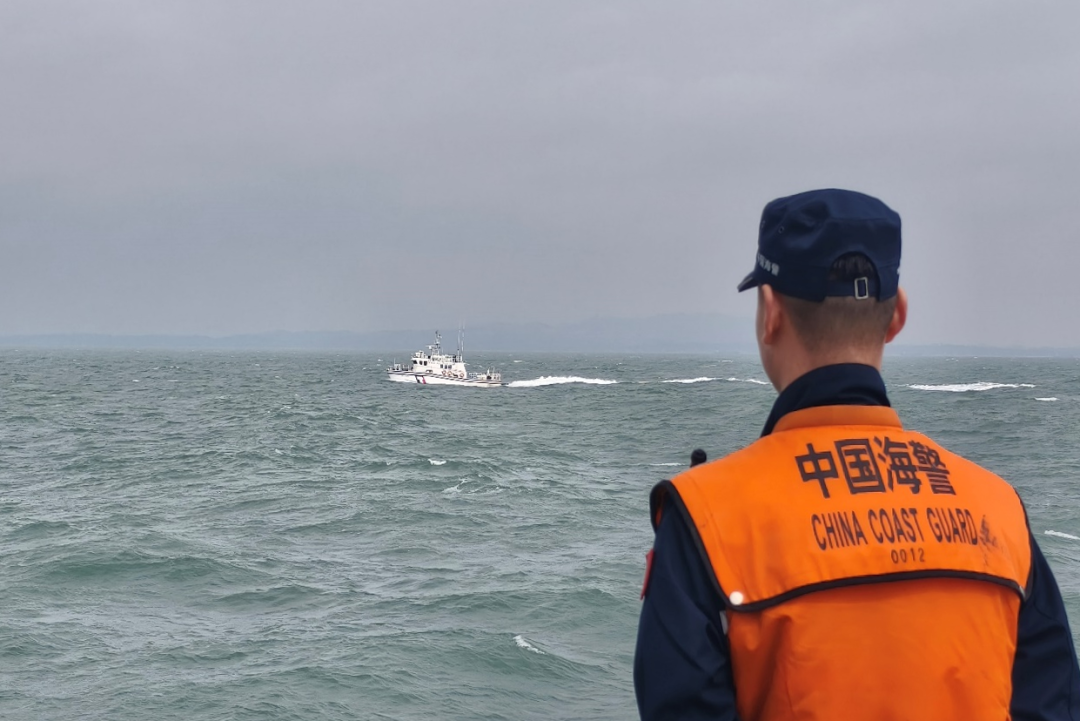 中國海警：金門附近海域展開執法巡查