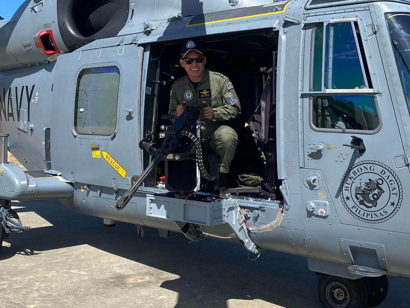 強化南海軍力  菲海軍反潛直升機將增設武器系統