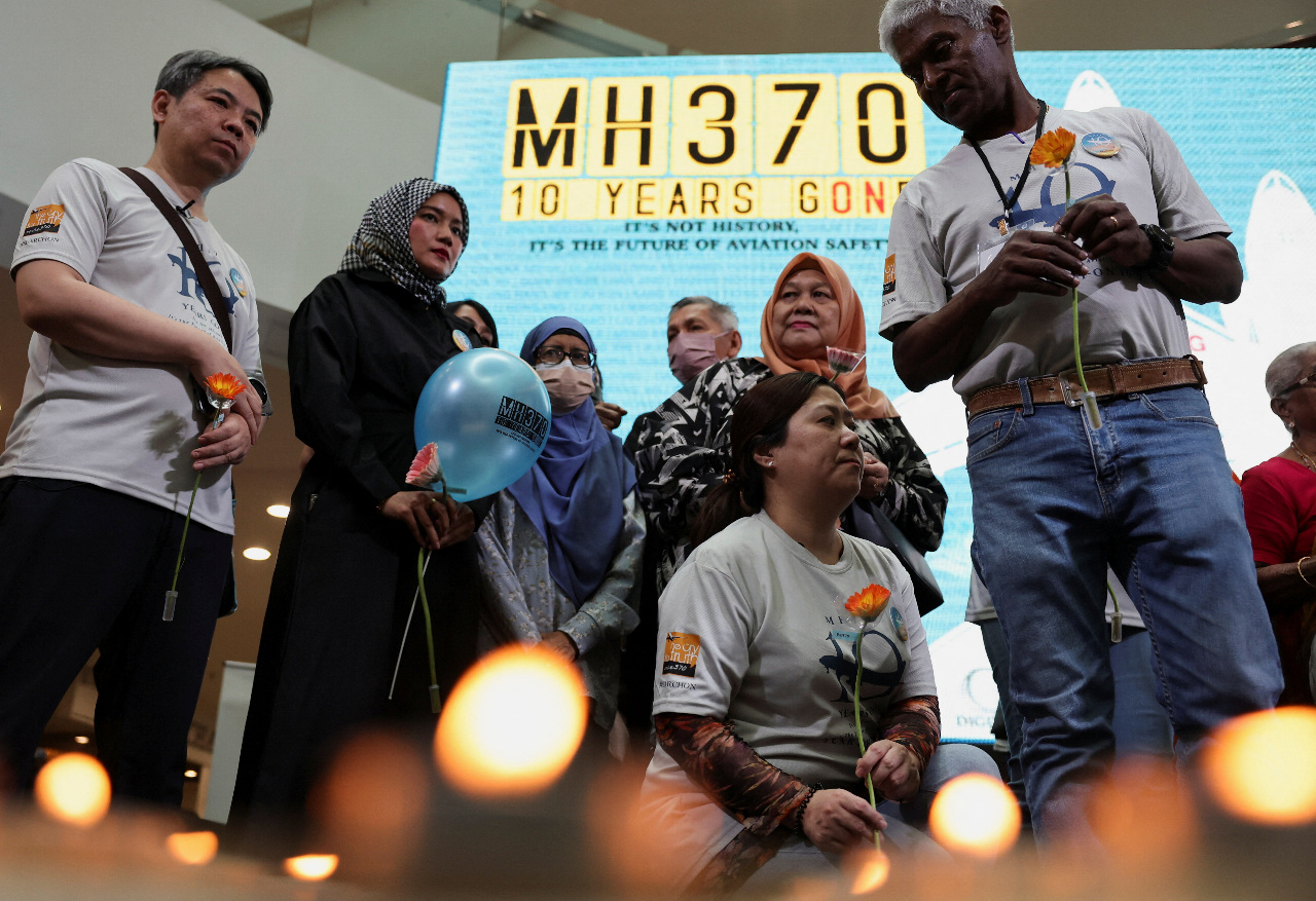 馬航MH370失事將屆10週年 乘客家屬籲開啟新搜索