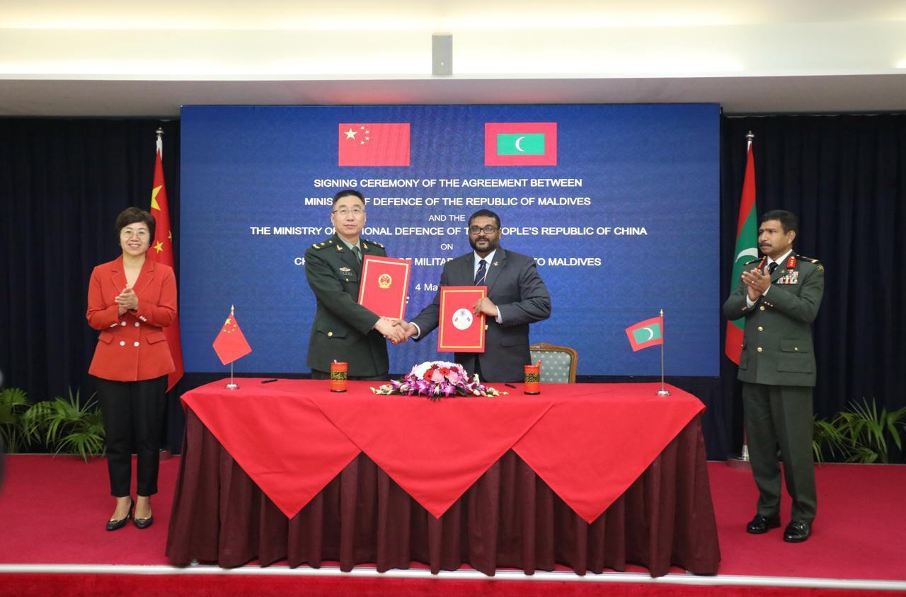 排除印度勢力 馬爾地夫與中國簽署國防協議