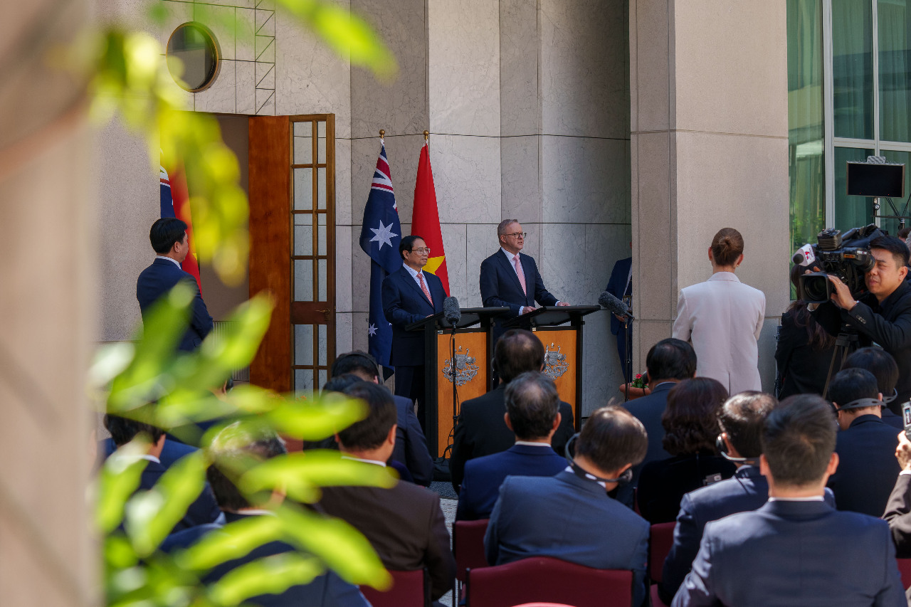 澳洲越南升級為戰略夥伴關係 展開關鍵礦產對話