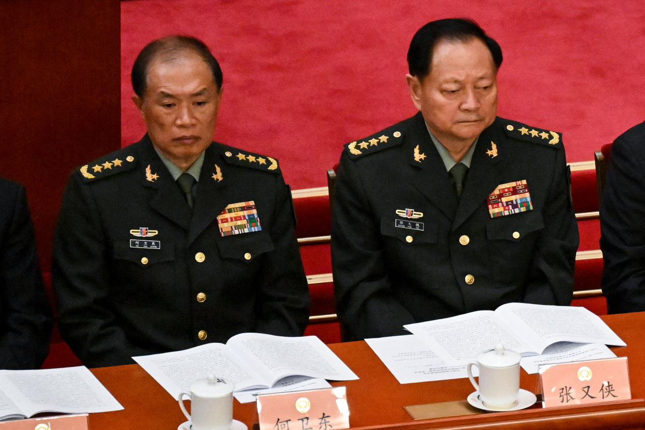 中共軍委副主席何衛東：打擊軍隊「虛假作戰能力」