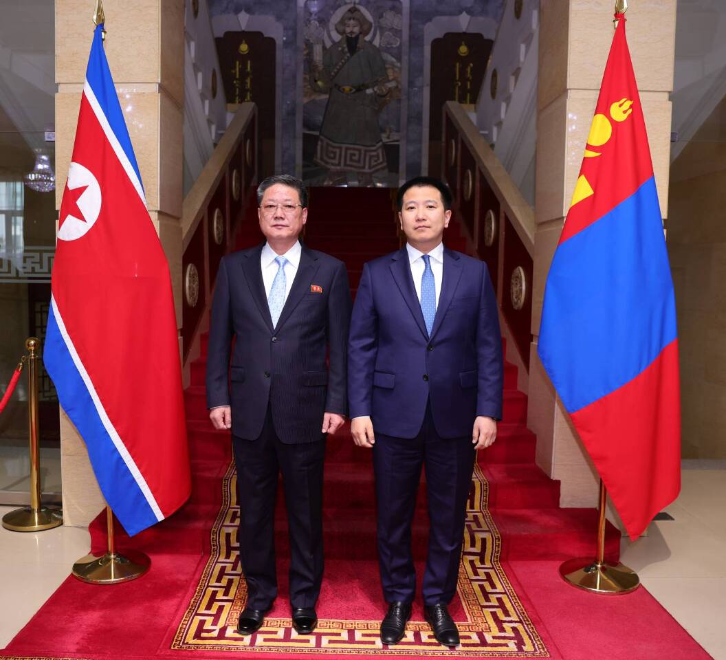 北韓外交團罕見出訪 副外相訪問蒙古國
