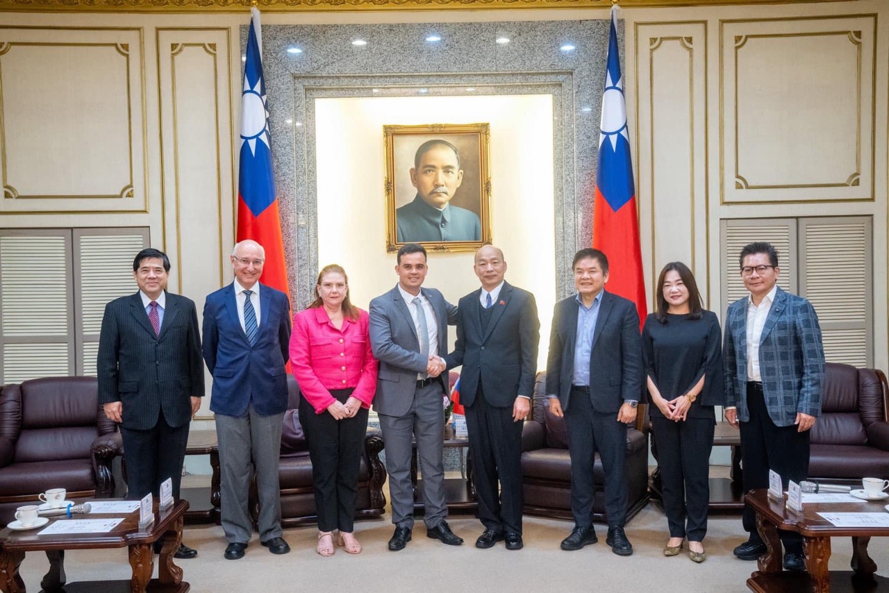 韓國瑜：期盼台灣與巴西雙邊友誼持續鞏固深化