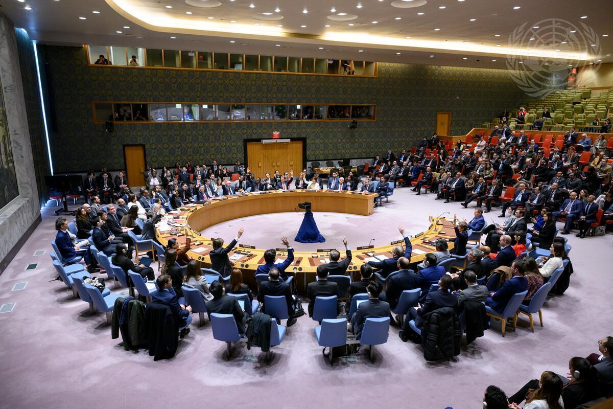 美國棄權 聯合國安理會首次通過決議呼籲加薩停火