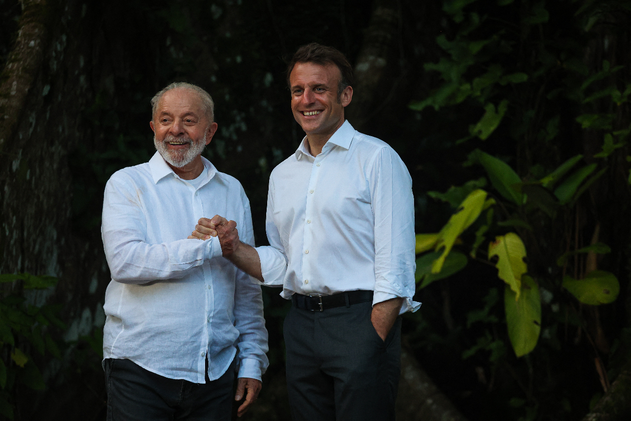 馬克宏訪巴西會魯拉 投資11億美元保護雨林