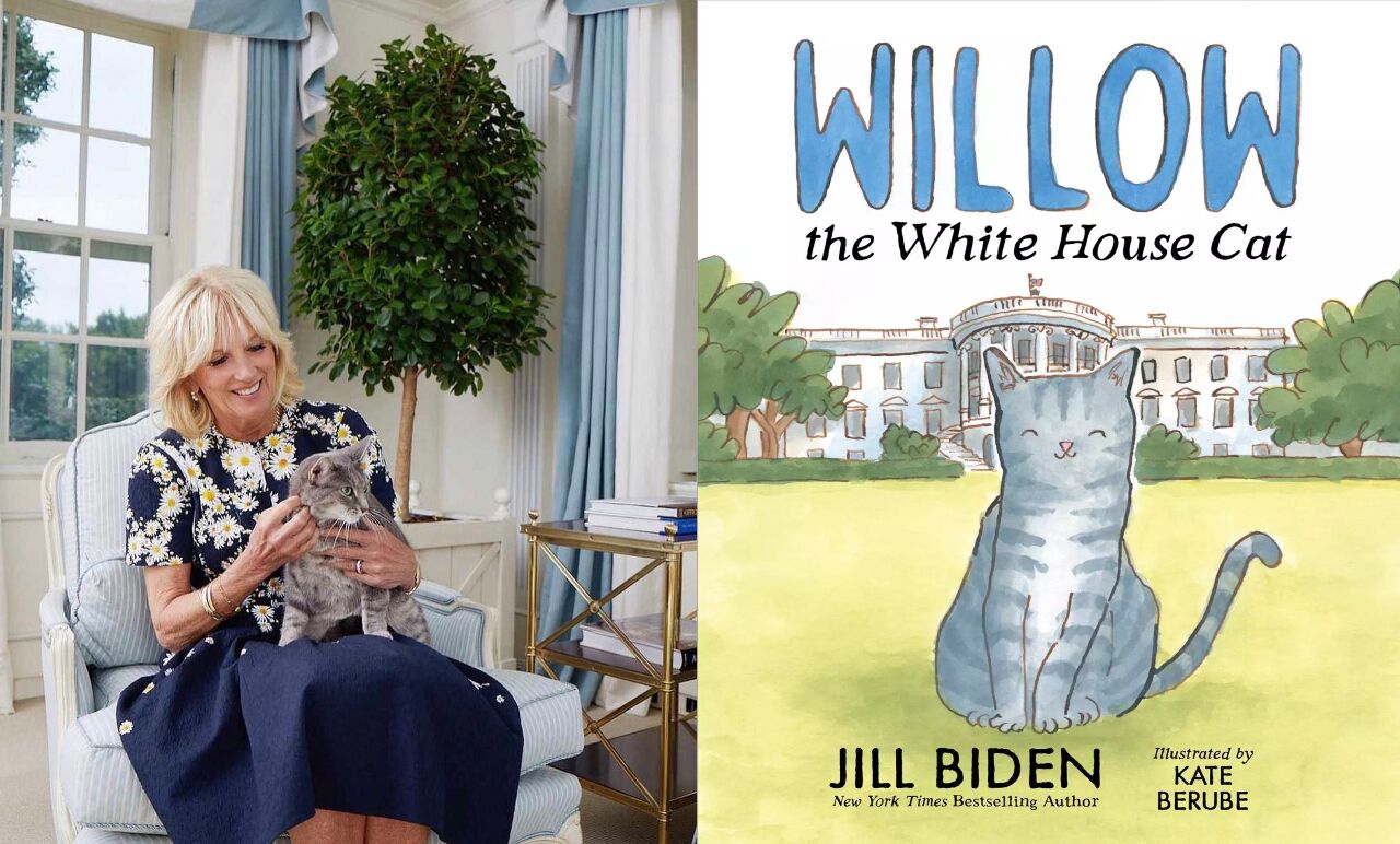 美國大選前出版 吉兒為白宮第一貓寫童書