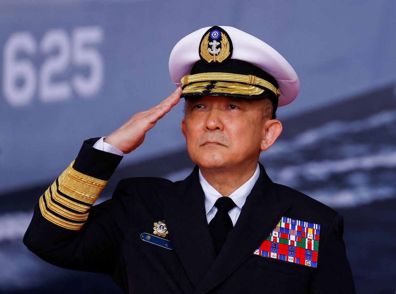 路透：台灣海軍司令唐華下周將訪美