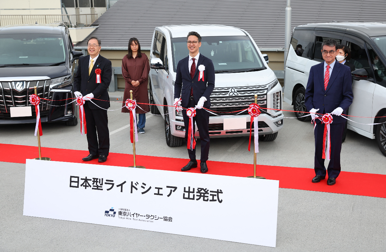 日本首例 東京白牌計程車合法上路