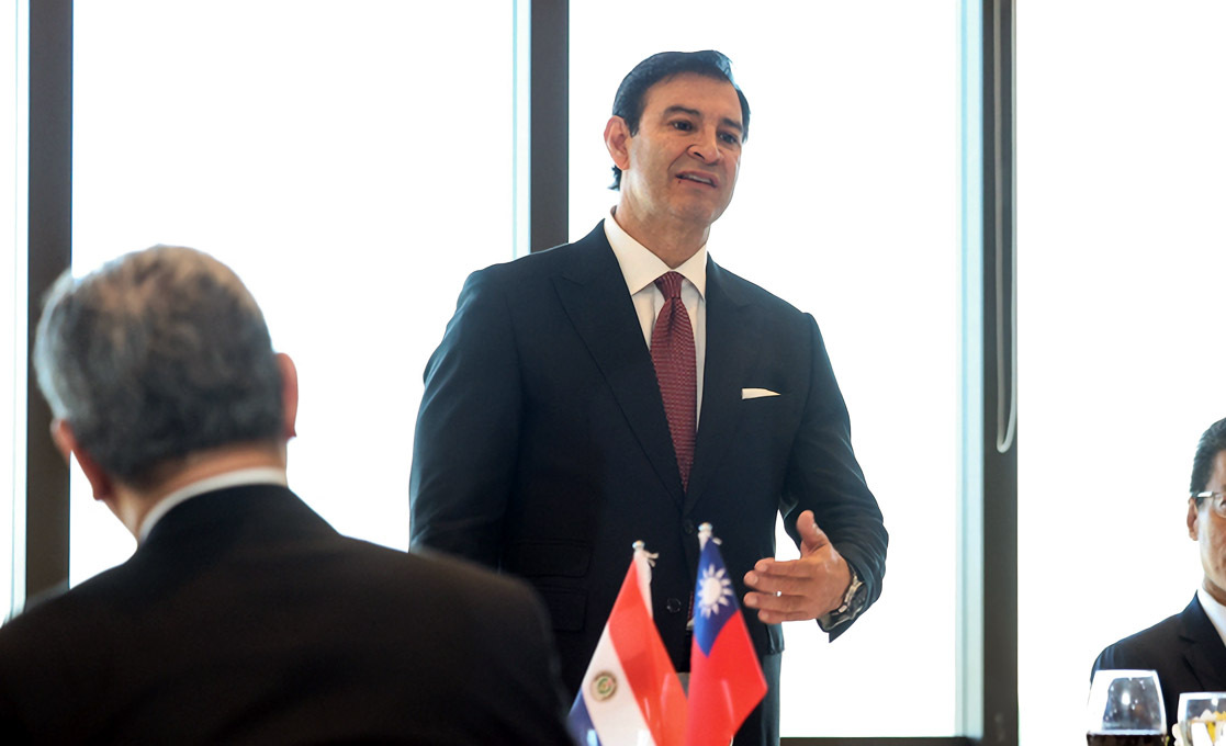 巴拉圭議長抵台訪問 堅定支持台灣參與聯合國