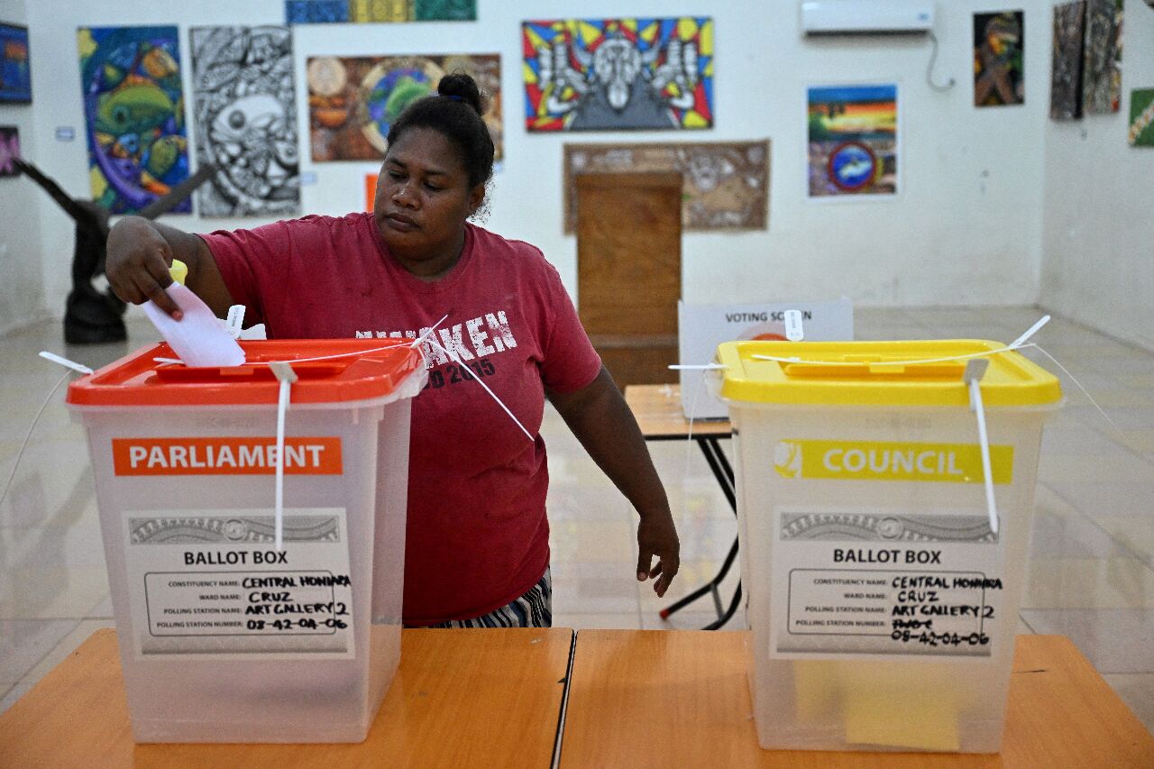 索羅門群島親中總理 國會大選未獲過半席次