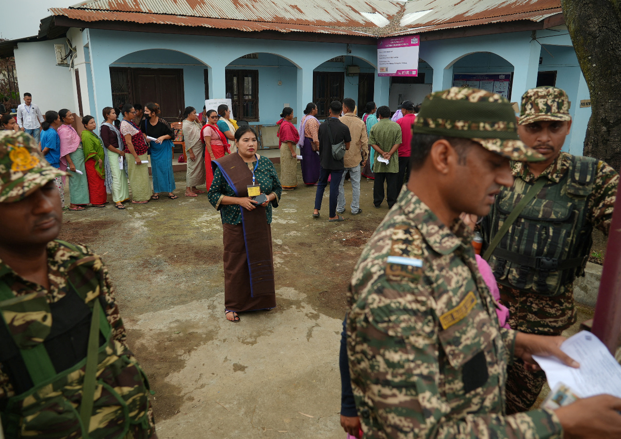種族衝突陰影壟罩 印度曼尼普爾省11個投票站重新投票