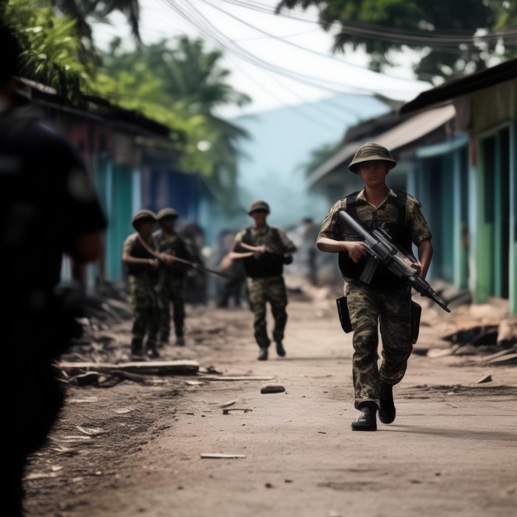 菲南爆槍戰 軍方稱擊斃12伊斯蘭激進份子