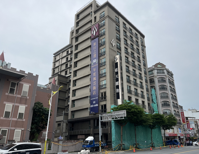 藍天麗池飯店確定拆除 23日地震花蓮新增3建物須強拆