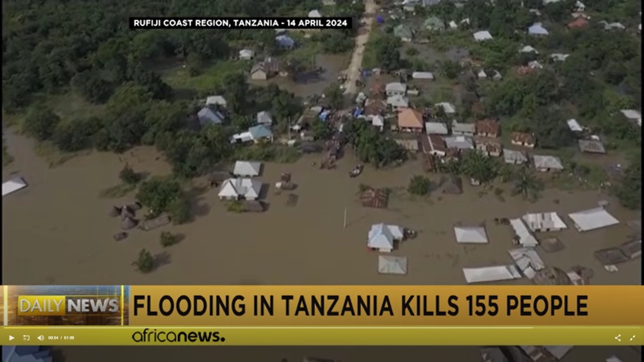 東非坦尚尼亞聖嬰現象暴雨致洪災土石流 已釀155死