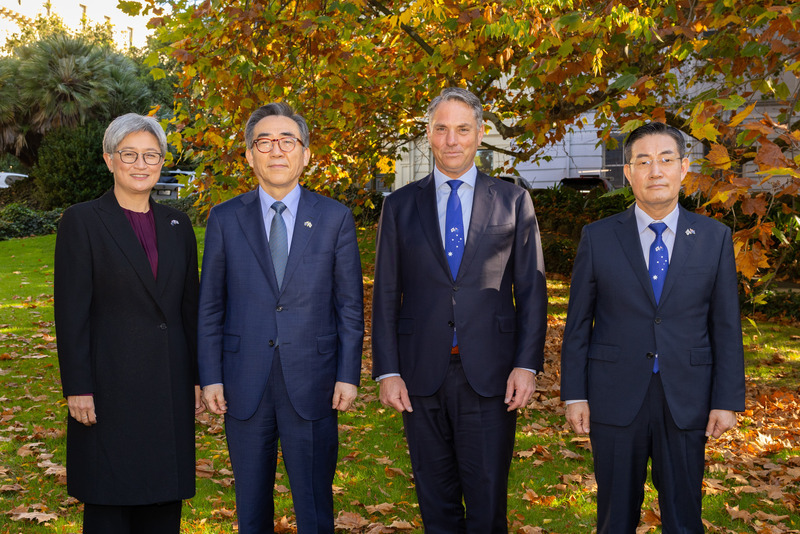 澳韓2+2會談強調台海和平 外交部：與理念相近國合作