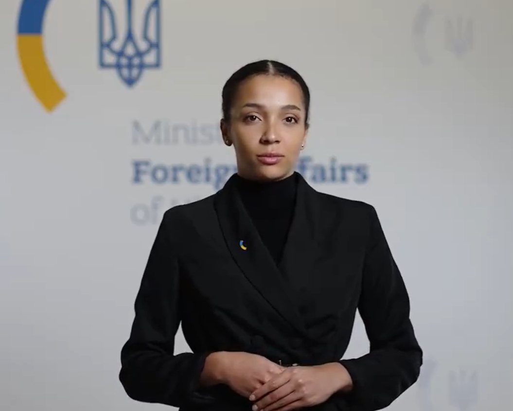 烏克蘭外交部推出首位AI發言人 取名有深意