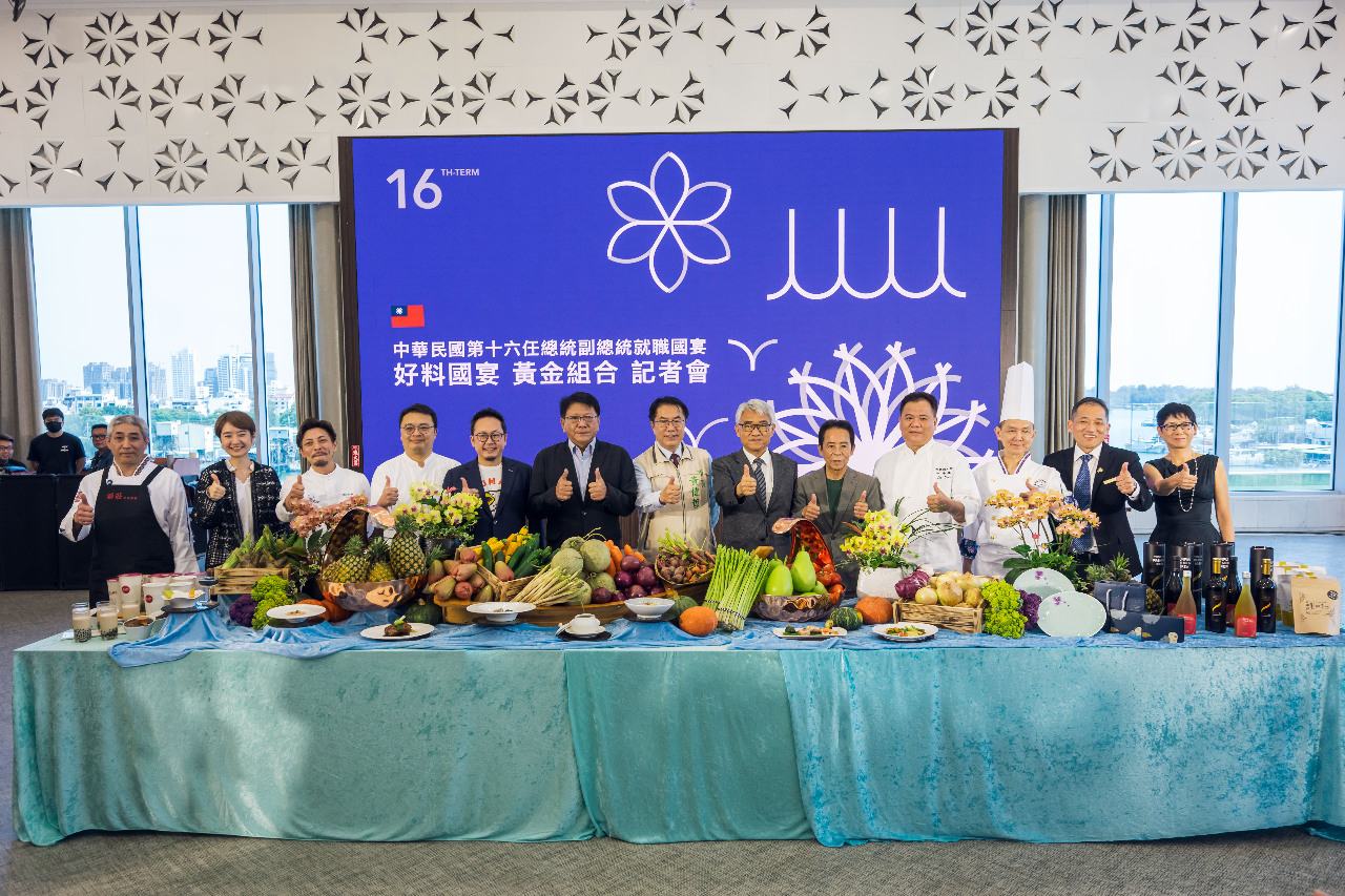 520就職國宴菜色發布 選用台灣當令食材展現五大族群文化