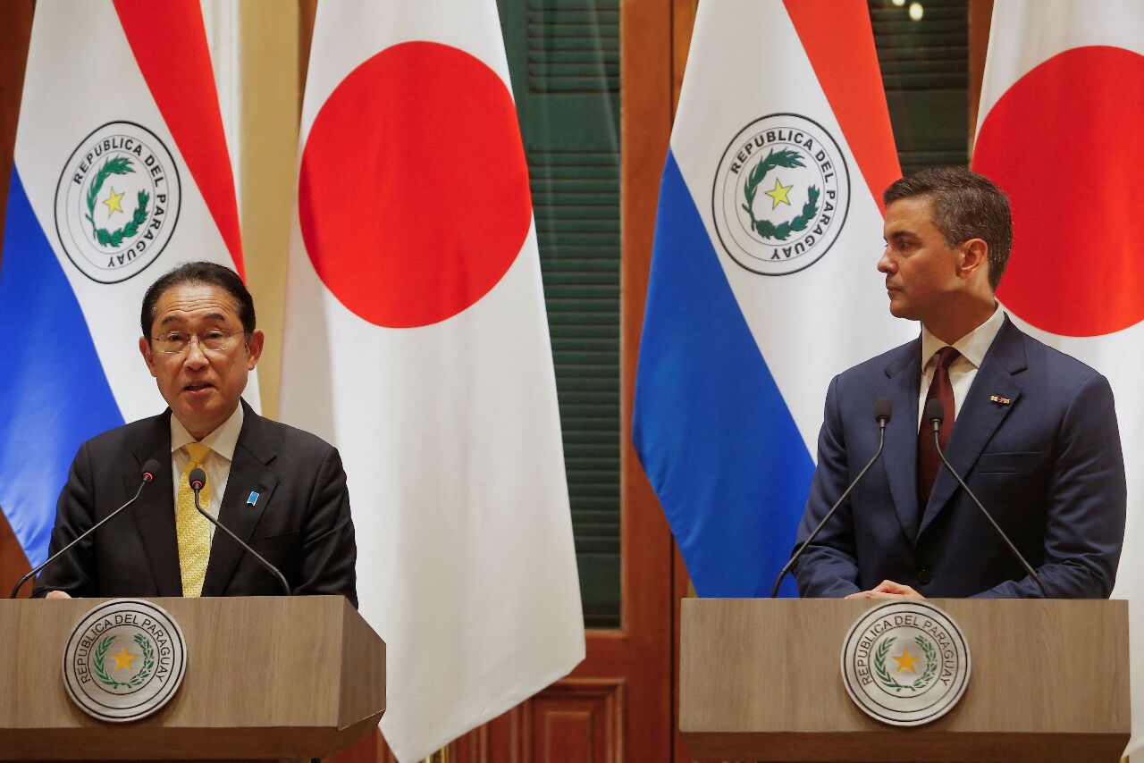 岸田和巴拉圭總統會談共識 不容武力改變現狀
