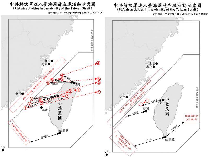 路透：中國灰色地帶戰術 近月上百氣球入侵台海