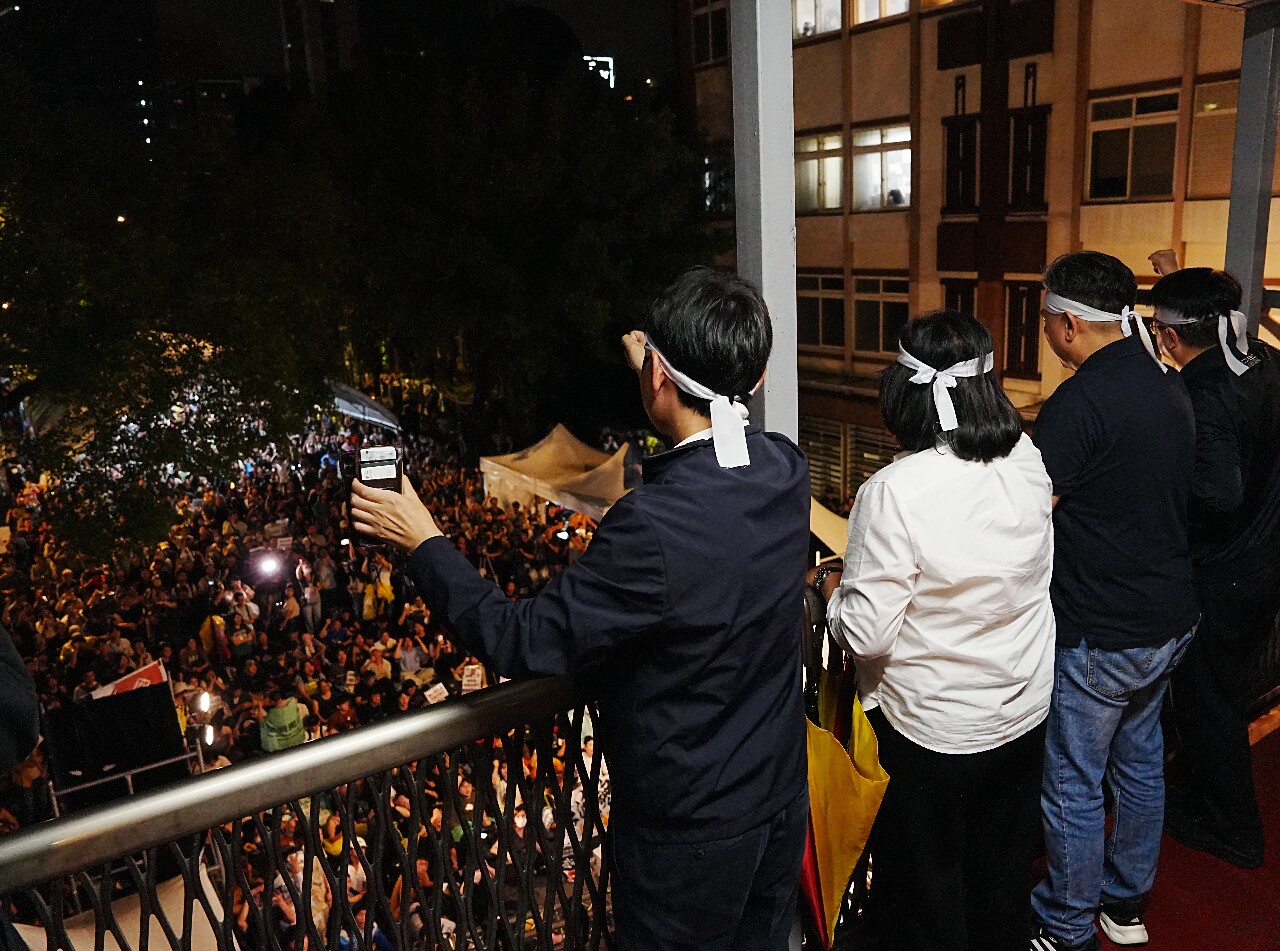抗議「國會職權法」審議 民團：繼太陽花後 公民力量的再次展現