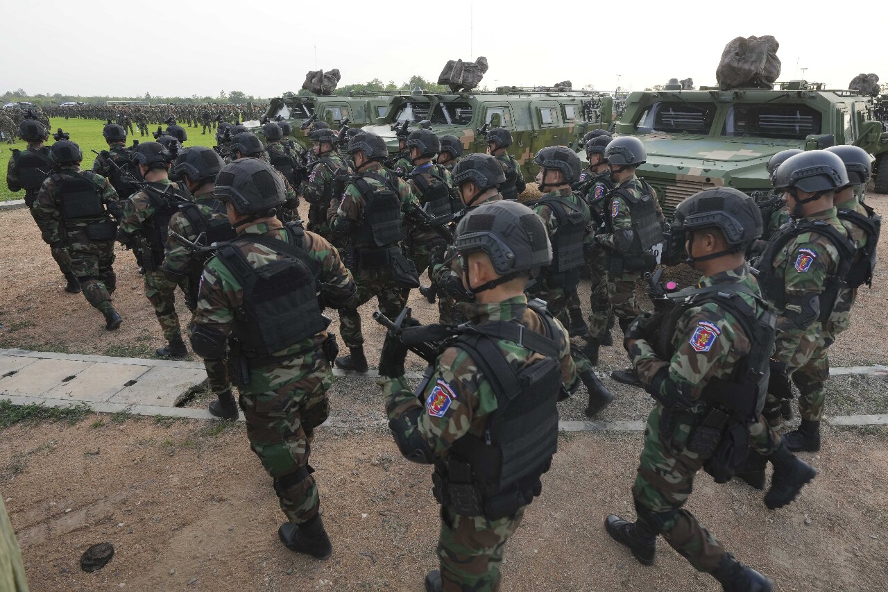 中柬史上最大規模軍演 雲壤基地牽動南海緊張