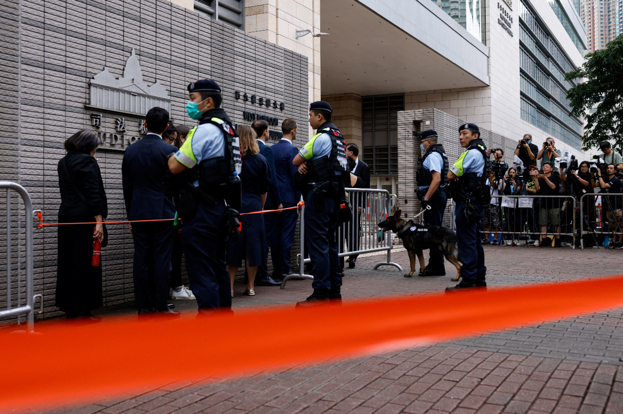 香港民主派47人案開庭 14人被判有罪