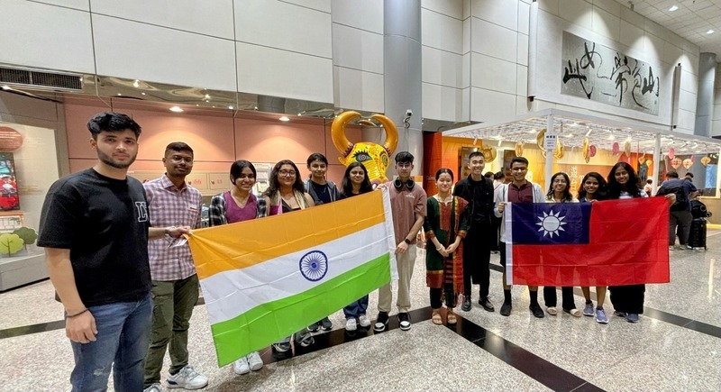 印度首支華語學生研習團 今抵台學習1個月