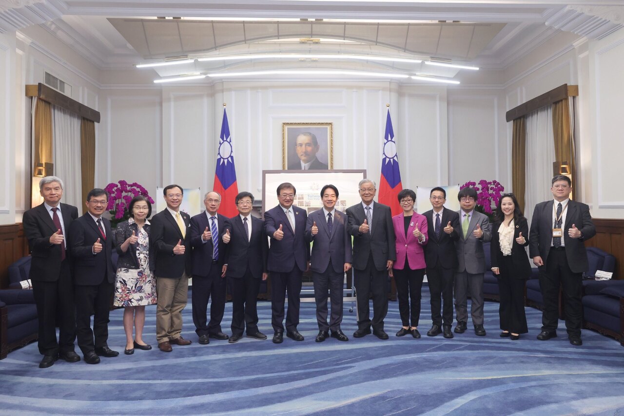 接見世衛行動團 總統：國際支持愈加強勁 證明台灣在全球公衛不可或缺