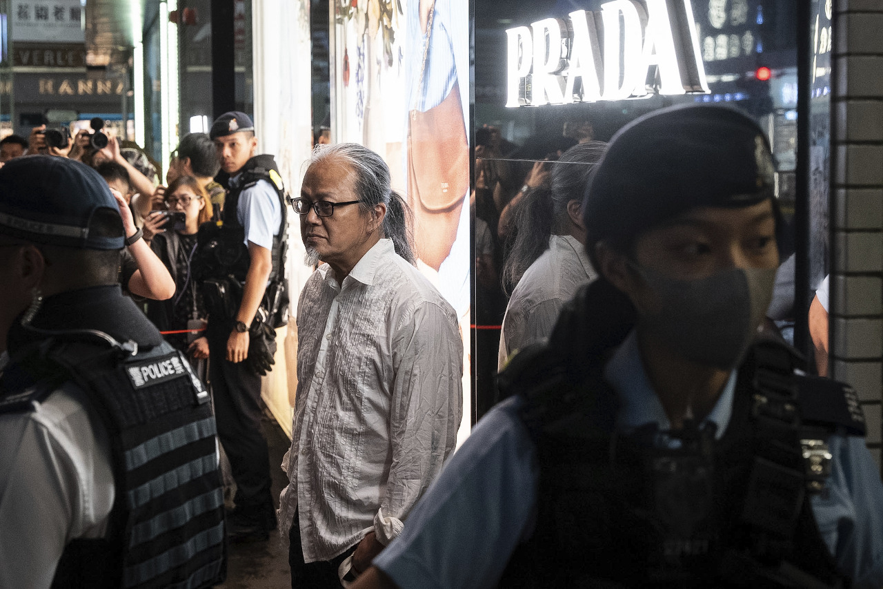 六四35年／香港行為藝術家陳式森遭拘留