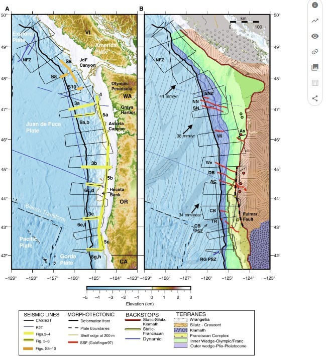 美西北沿岸板塊擠壓 潛藏規模9強震伴12米海嘯