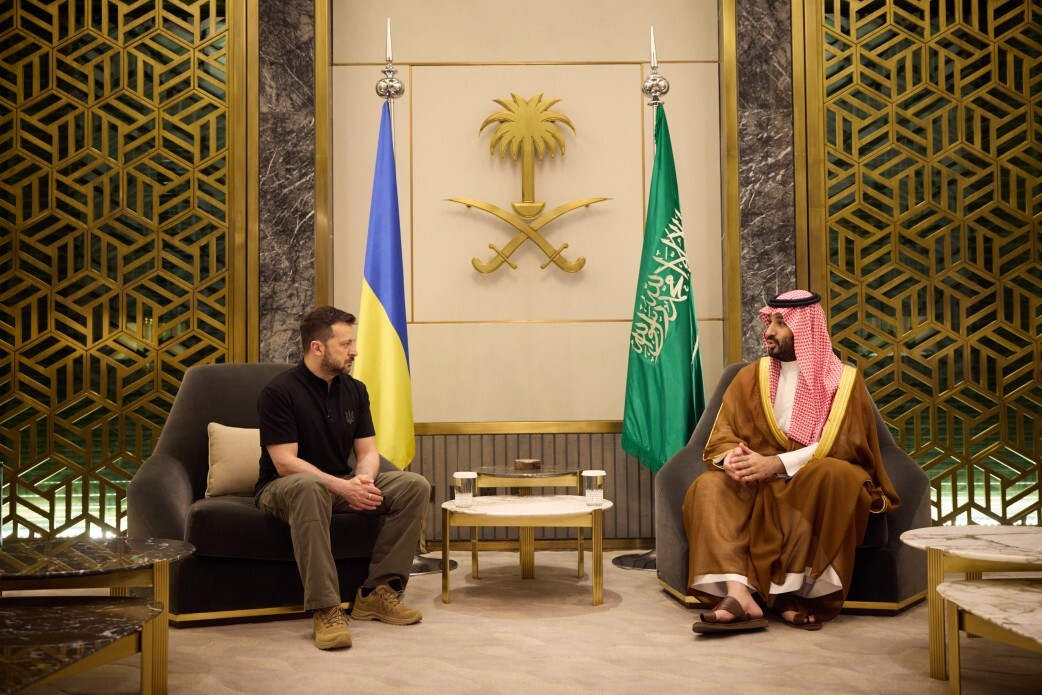 澤倫斯基突訪沙國 尋求支持烏克蘭和平峰會