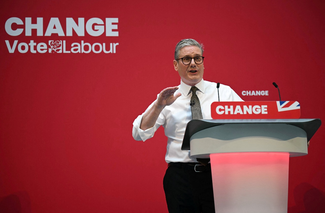 英國工黨發布競選政見 訴求改變、穩定、成長