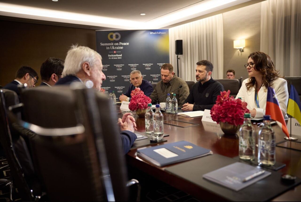 烏克蘭峰會在瑞士揭幕 尋求通往和平之路