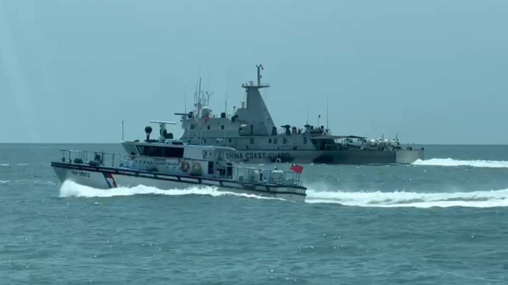 海警船清晨分批侵入金門限制水域 海巡監控、驅離(影音)