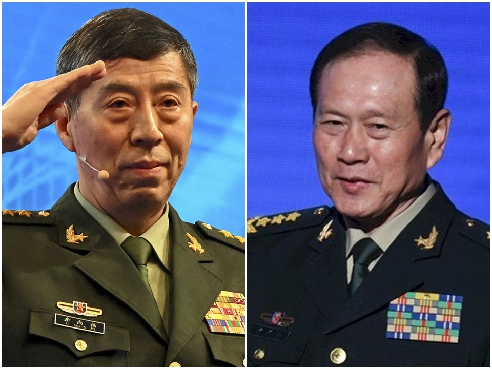 中國前國防部長李尚福、魏鳳和涉收賄 雙雙被開除黨籍