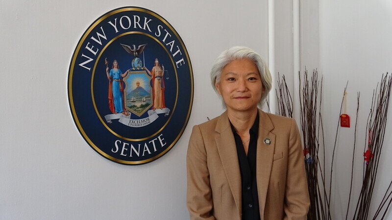紐約首位亞裔女性州參議員 曲怡文拚連任為移民發聲