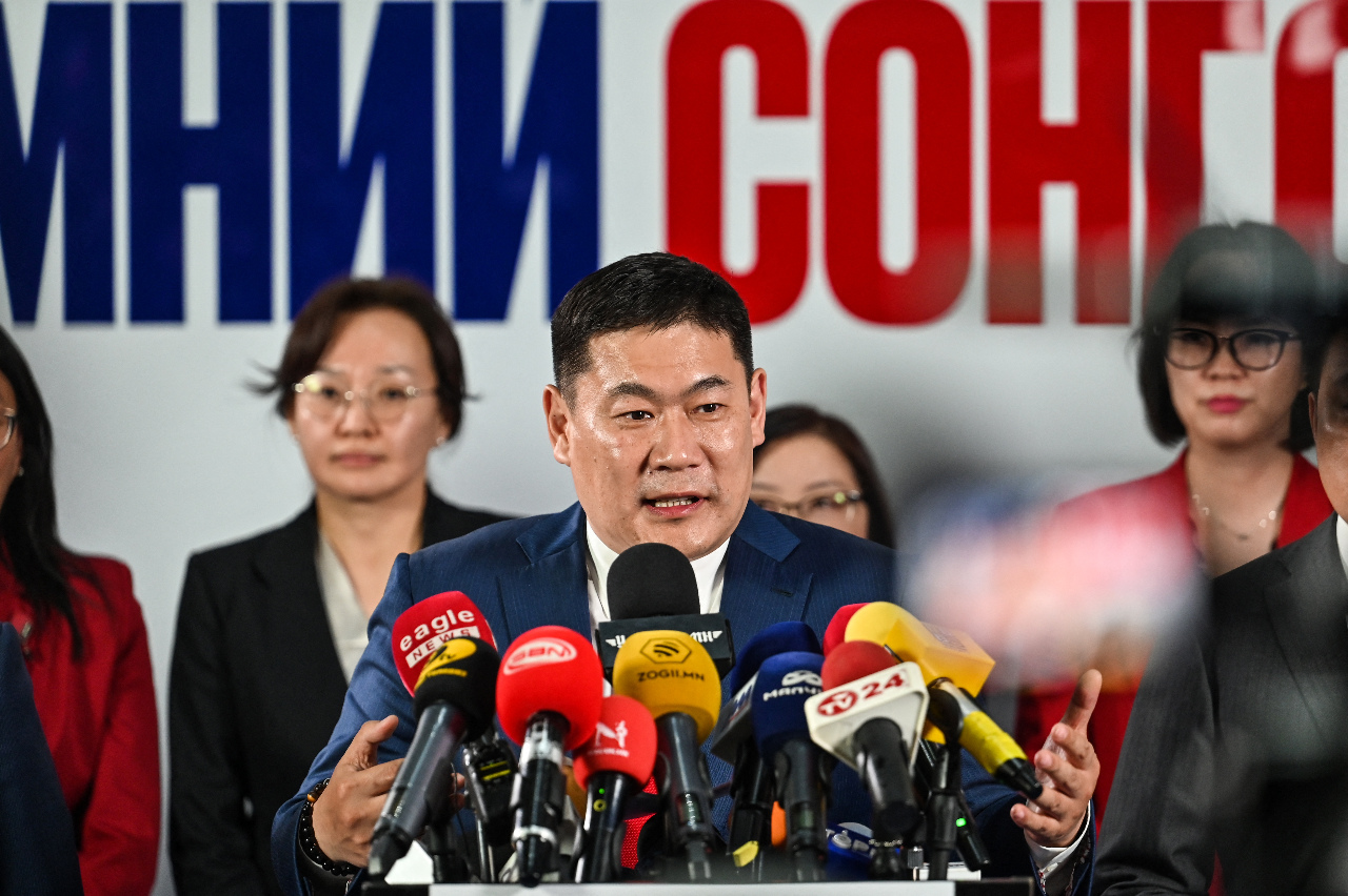 蒙古國國會選舉結束 總理宣布執政蒙古人民黨獲勝