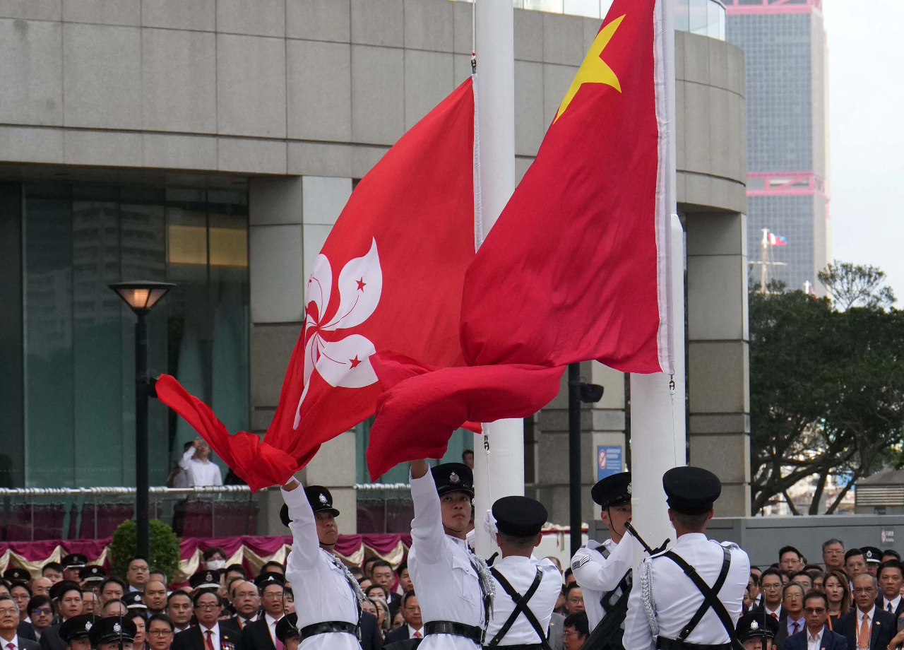 香港主權移交27週年。(AFP)