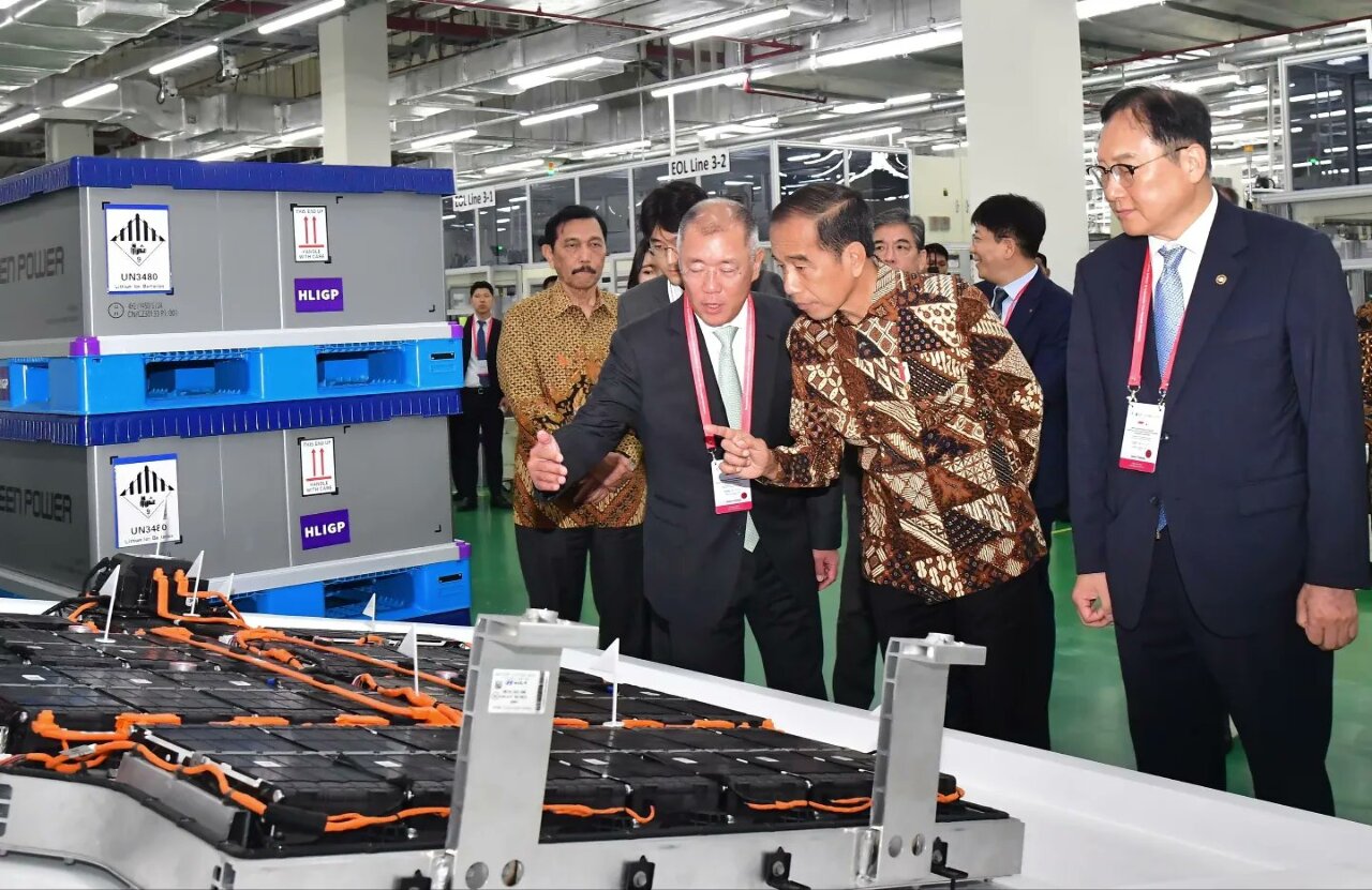 東南亞最大 印尼首座電動車電池廠揭幕
