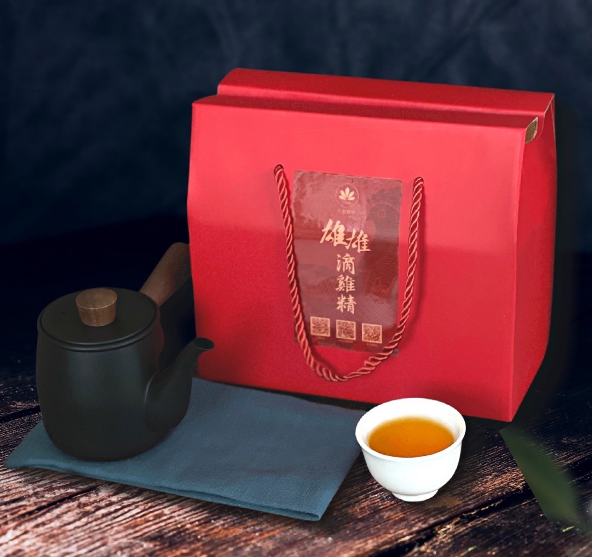 為愛走進傳統市場，同樣為愛研發滴雞精！