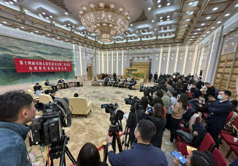 德媒揭中國兩會「台灣代表」怪象 陳冠廷：這不是台灣人而是共黨魁儡