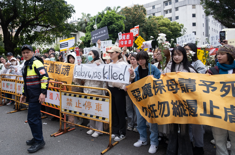 「剴剴」案北院開庭  逾200人集結高呼不得假釋