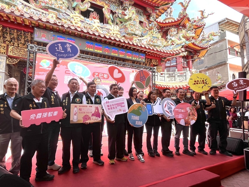 白沙屯媽祖進香逾30萬人報名 醫：防推擠、中暑