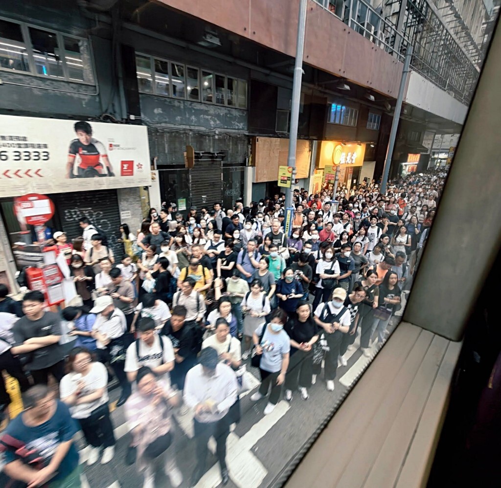 癱瘓半個香港！港鐵將軍澳線故障5小時